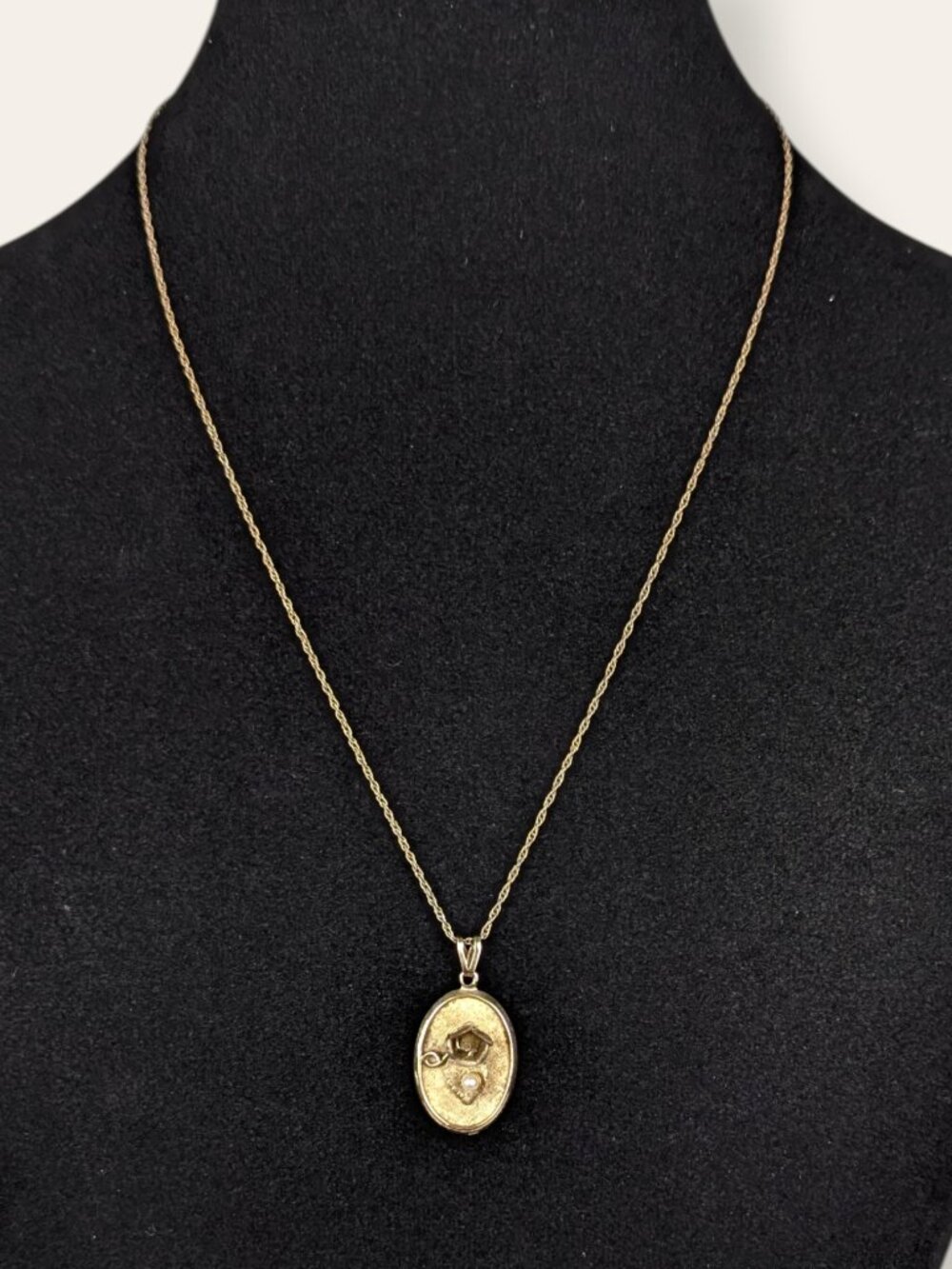 Vintage Bond Boyd Sterling Pendant Necklace
